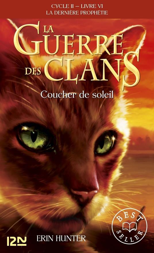 La guerre des Clans - cycle II La dernière prophétie - tome 6 Coucher de soleil - Erin Hunter,Aude CARLIER - ebook