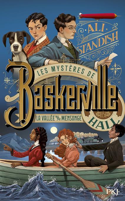 Les mystères de Baskerville Hall, tome 3 : La vallée du mensonge - Tome 3 - Ali Standish,Isabelle TROIN - ebook