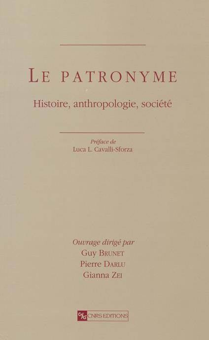 Le patronyme