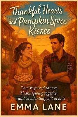 Home for the Holidays A Cozy Small Town Second Chance Romance with a Single Dad: Romance novel set during Thanksgiving - Emma Lane - cover