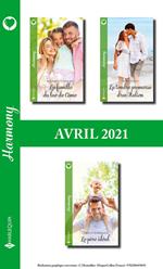 Pack mensuel Harmony : 3 romans (Avril 2021)