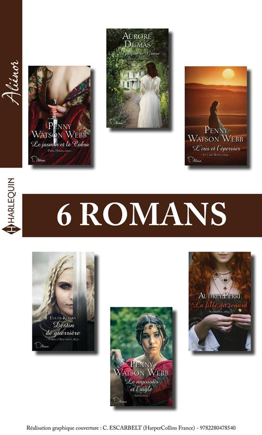 Pack Aliénor : 6 romans (janvier à mai 2022)