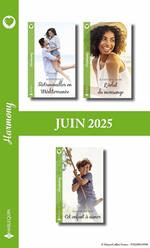 Pack mensuel Harmony - 3 romans (Juin 2025)