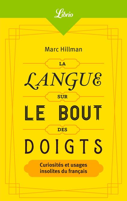 La langue sur le bout des doigts