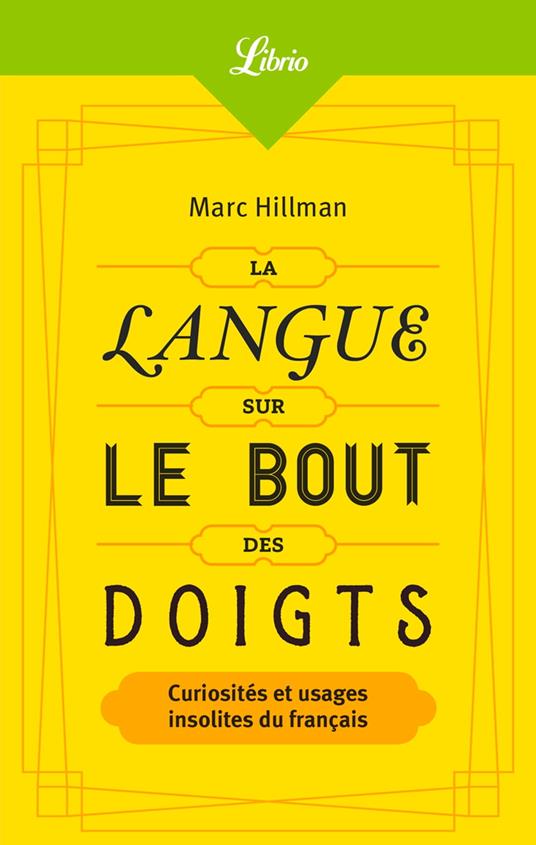 La langue sur le bout des doigts
