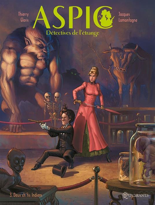 Aspic, détectives de l'étrange T03 - Deux ch'tits indiens