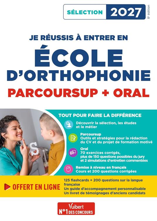 Je réussis à entrer en école d'Orthophonie - Sélection 2027