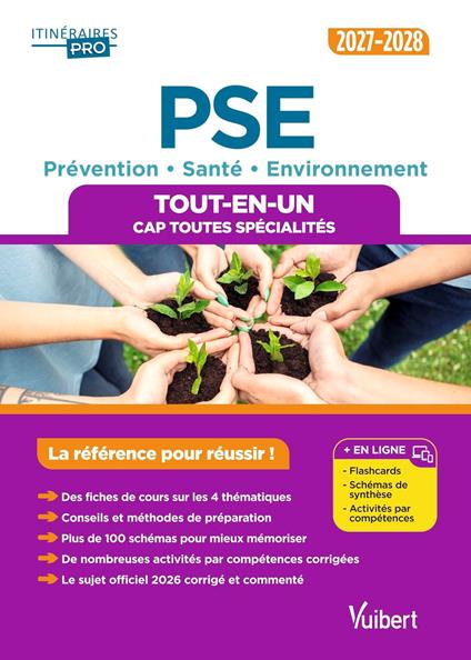 PSE - Prévention Santé Environnement - CAP toutes spécialités 2027-2028 - Tout-en-un