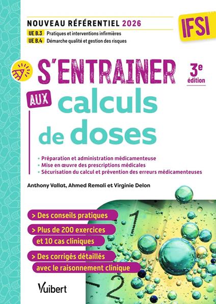 S’entraîner aux calculs de doses - Nouveau référentiel IFSI 2026