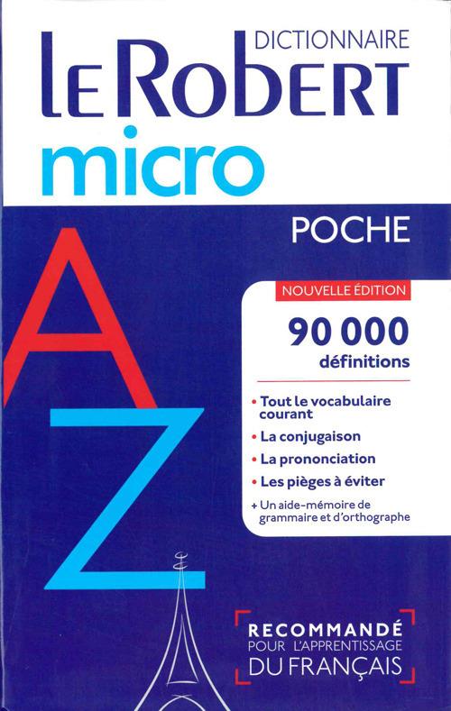 Le petit Robert micro poche - copertina