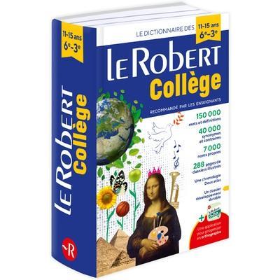 Le Robert College 2024: Monolingual French Dictionary for College Students - cover