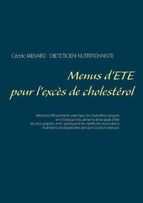 Menus d'été pour l'excès de cholestérol - Cédric Menard - cover