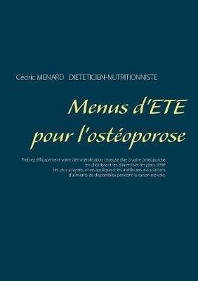Menus d'été pour l'ostéoporose - Cédric Menard - cover