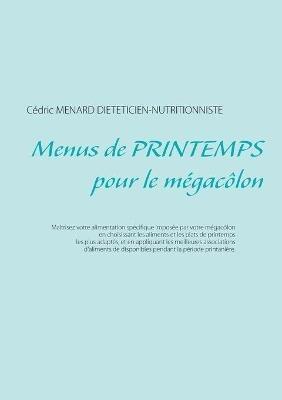Menus de printemps pour le megacolon - Cedric Menard - cover