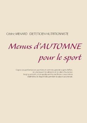 Menus d'automne pour le sport - Cedric Menard - cover