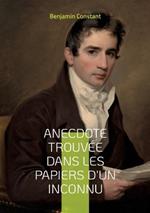 Anecdote trouvee dans les papiers d'un inconnu