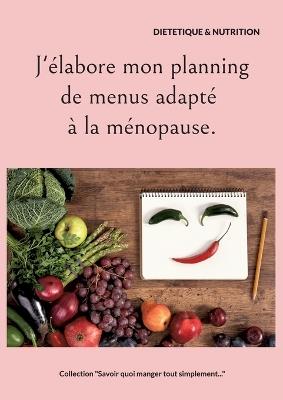J'élabore mon planning de menus adapté à la ménopause. - Cédric Menard - cover