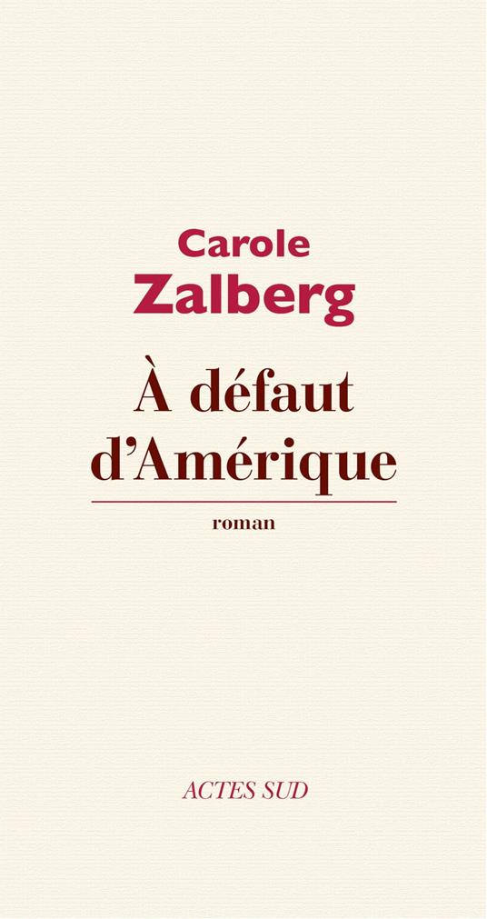 A défaut d'Amérique
