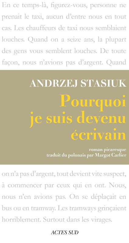 Pourquoi je suis devenu écrivain