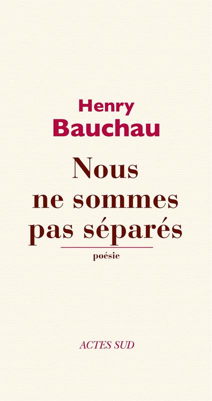 Nous ne sommes pas séparés