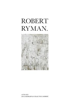 Robert Ryman - cover