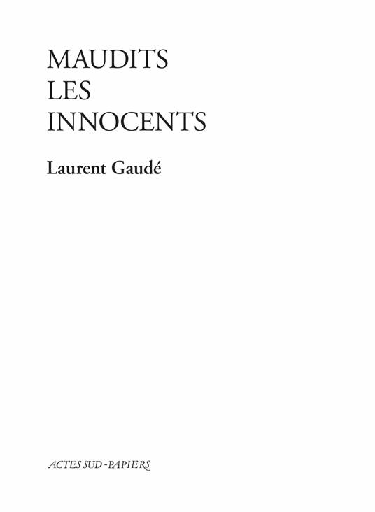 Maudits les Innocents