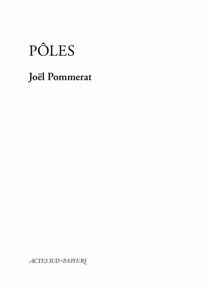 Pôles