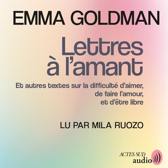 Lettres à l'amant