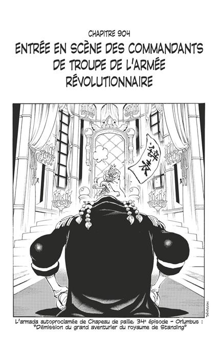One Piece édition originale - Chapitre 904