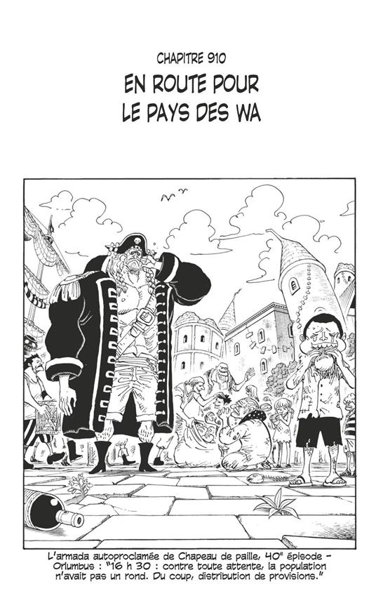 One Piece édition originale - Chapitre 910