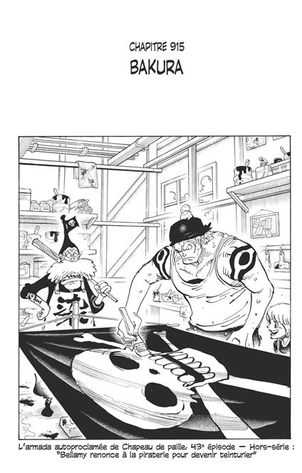 One Piece édition originale - Chapitre 915