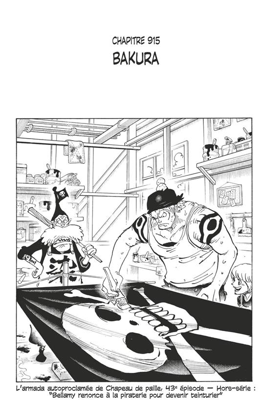 One Piece édition originale - Chapitre 915
