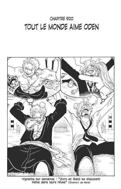 One Piece édition originale - Chapitre 920