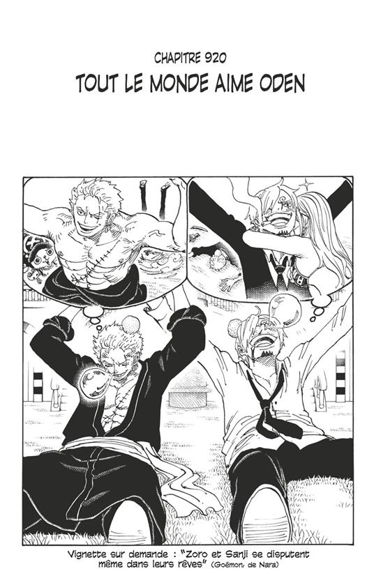 One Piece édition originale - Chapitre 920
