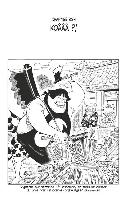 One Piece édition originale - Chapitre 924