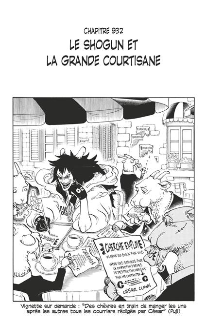 One Piece édition originale - Chapitre 932