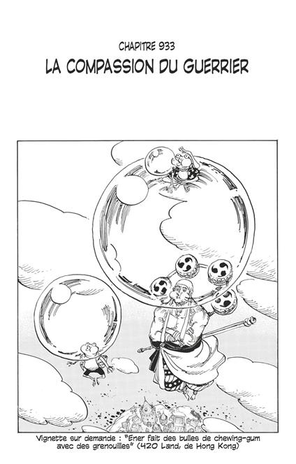 One Piece édition originale - Chapitre 933