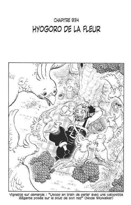 One Piece édition originale - Chapitre 934