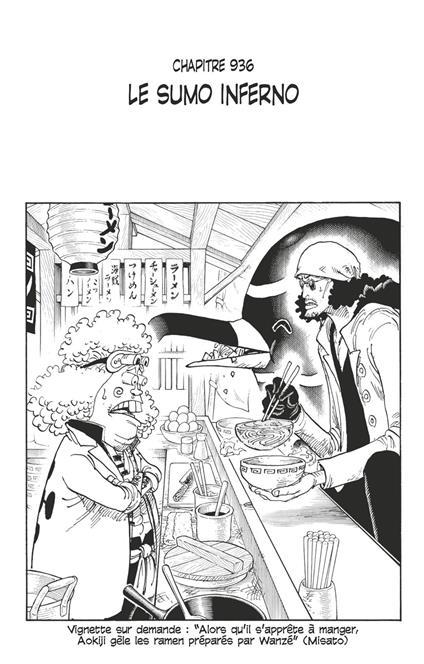 One Piece édition originale - Chapitre 936