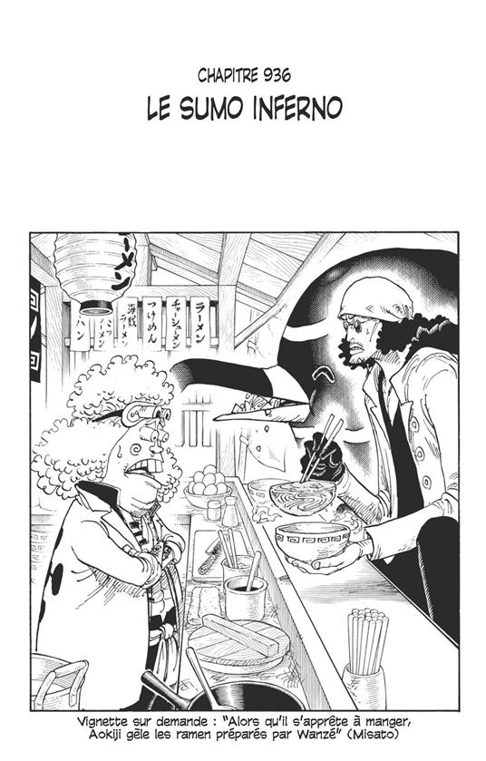 One Piece édition originale - Chapitre 936