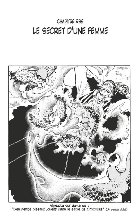 One Piece édition originale - Chapitre 938