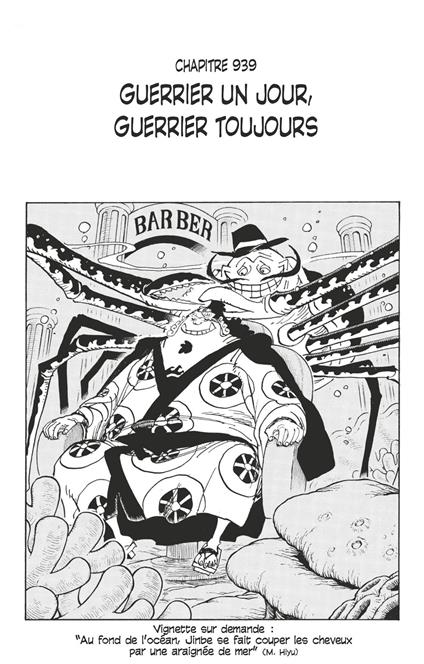 One Piece édition originale - Chapitre 939