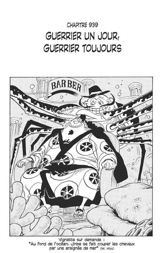 One Piece édition originale - Chapitre 939