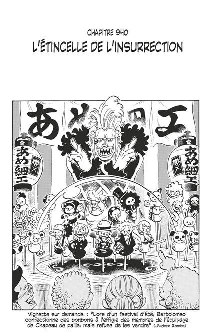 One Piece édition originale - Chapitre 940
