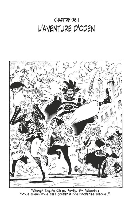 One Piece édition originale - Chapitre 964