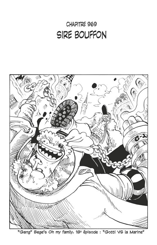 One Piece édition originale - Chapitre 969