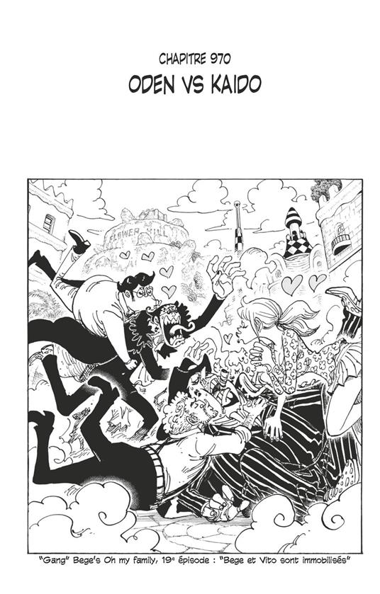 One Piece édition originale - Chapitre 970