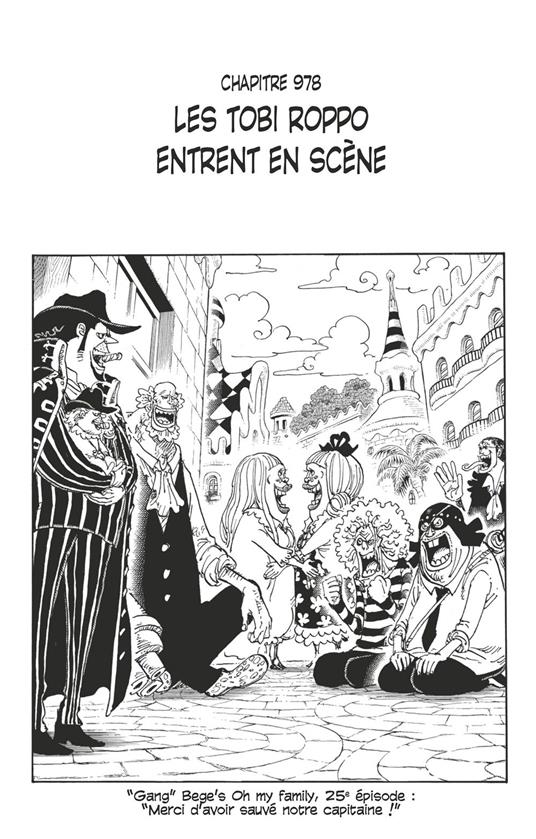One Piece édition originale - Chapitre 978