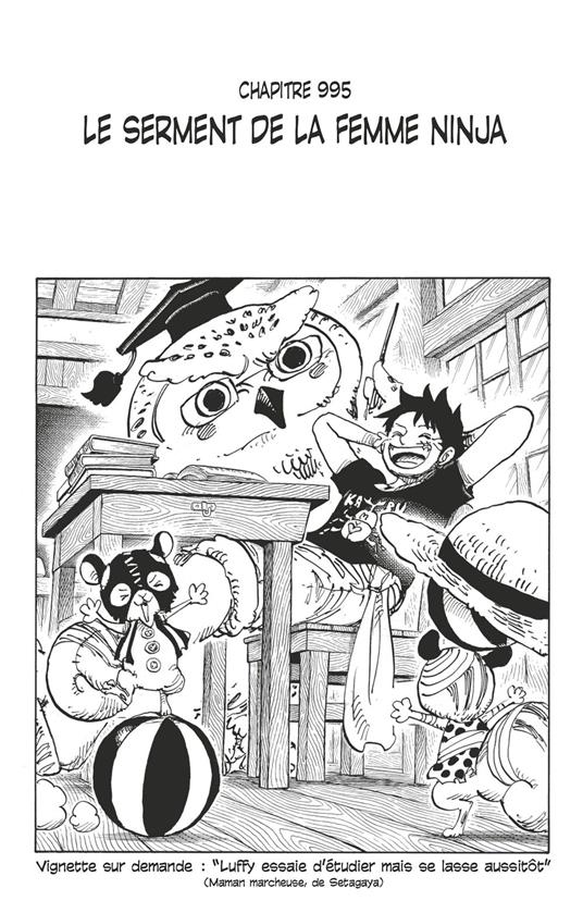 One Piece édition originale - Chapitre 995