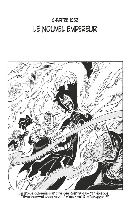 One Piece édition originale - Chapitre 1058